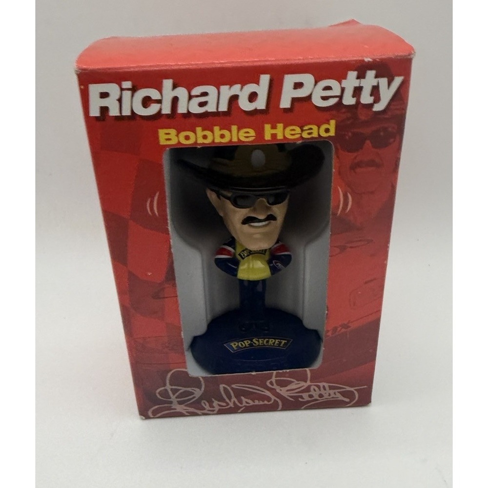 Richard Petty Bobblehead Pop Secret #43 NASCAR 2002 North Carolina Speedway